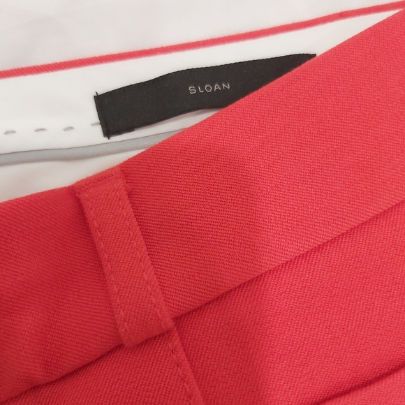 Banana Republic Red Sloan Pants - Picture 2 of 4